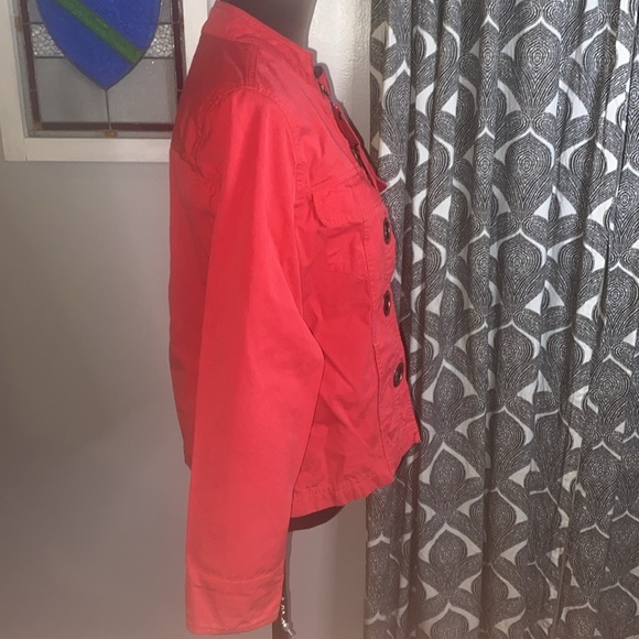 Longaberger 100% cotton grommet jacket - Picture 6 of 9